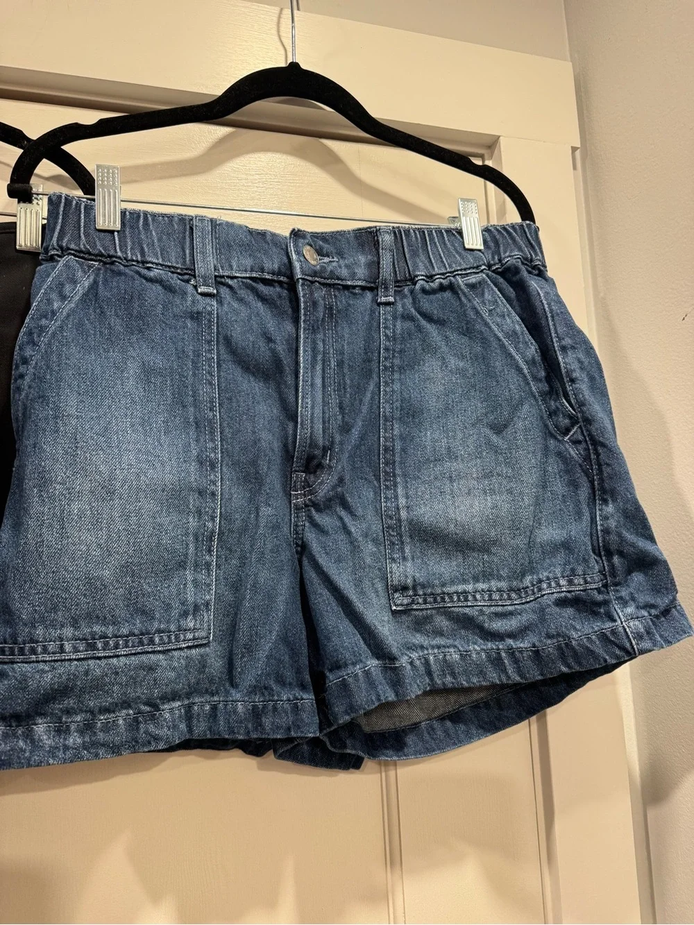 Gap Women’s High Waisted Shorts Bundle Lot Medium Black Denim Summer Travel